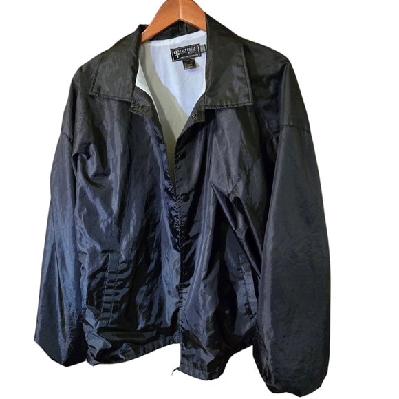 Tact Squad 1111 Black Flannel-lined Security Windbreaker Men size 2XL - Picture 1 of 16